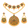 Assamese Jaapi Gold Necklace Set