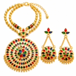 Assamese Japi Jewellery Set